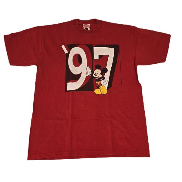 A 1997 Mickey Mouse T-Shirt.