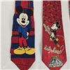 Image 2 : A Set of Four (4) Red Silk Mickey Ties.