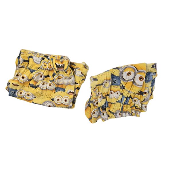 Two (2) Pair of Minion Pajama Pants.