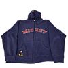 Image 1 : A Blue Mickey Zip-up Hoodie.