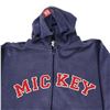 Image 3 : A Blue Mickey Zip-up Hoodie.