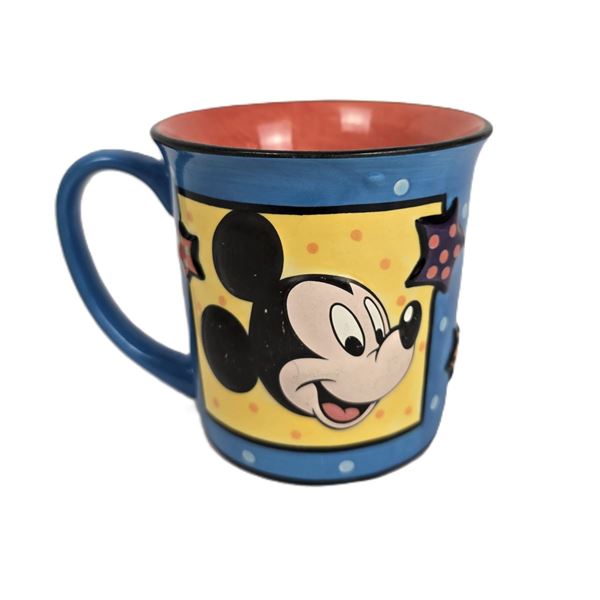 A 3-D Mickey Mug.