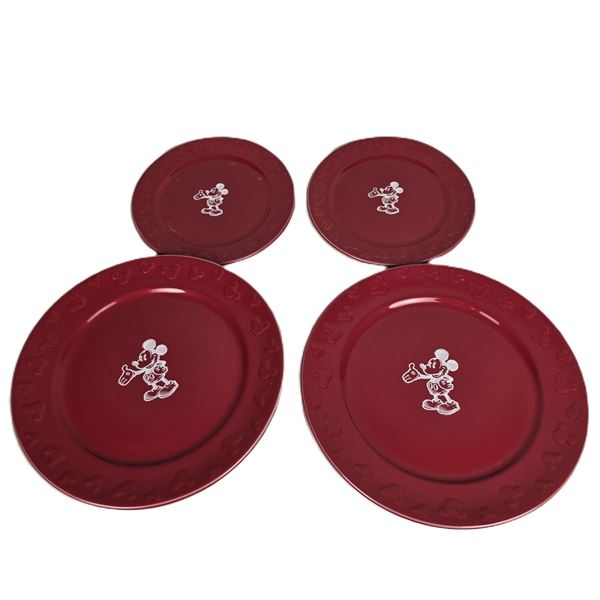 A Disney Home Plate and Saucer Set.