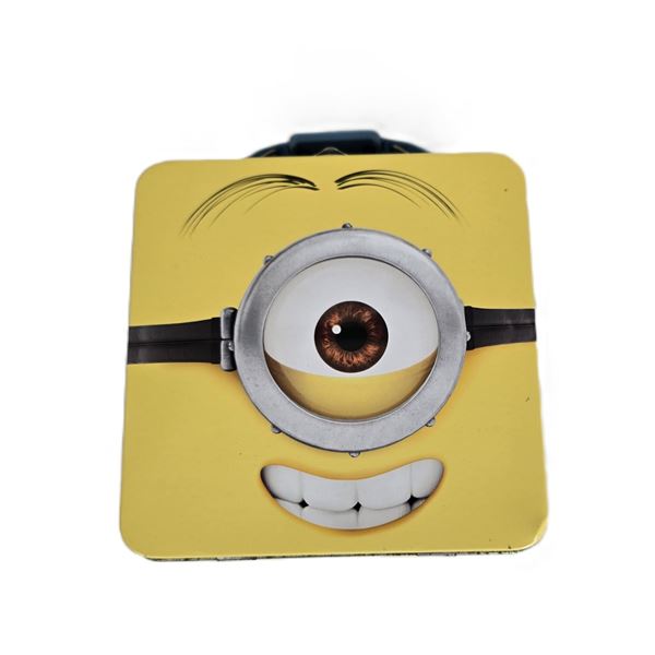 A Minions Tin Lunch Box.