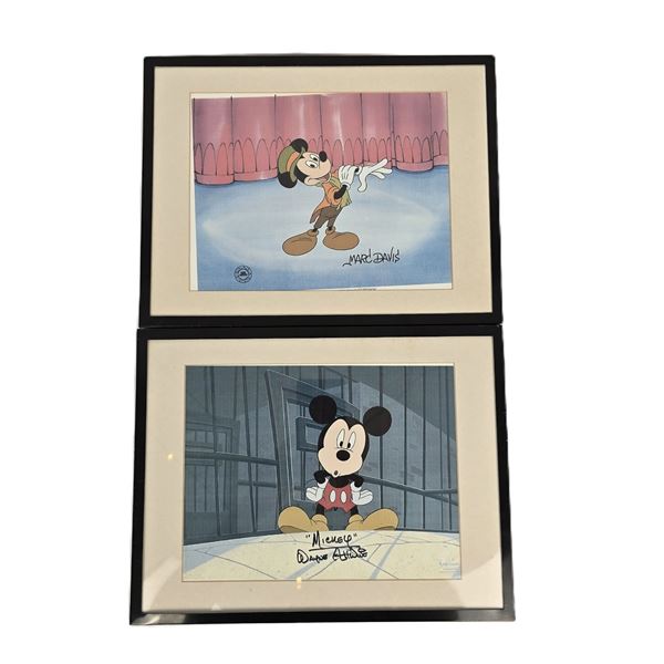 A Pair of Black Aluminum Frames.