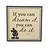 Image 1 : A Disney Quote Sign.