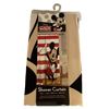 Image 1 : A Mickey Mouse Red and White Shower Curtain.