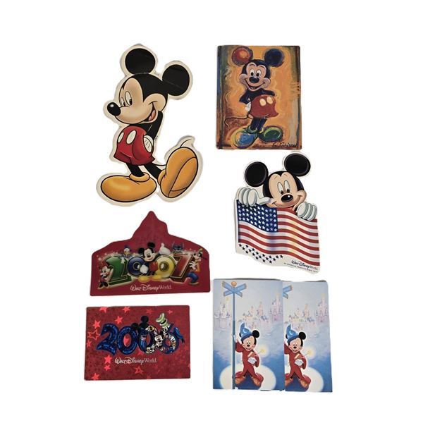 A Set of Seven (7) Disney Post Cards.