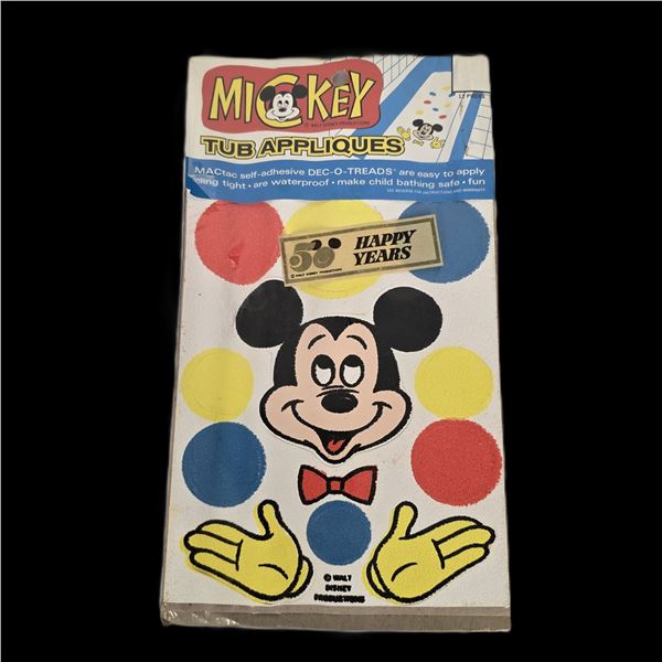 A Sealed 50th Anniversary Bathtub Applique Set.