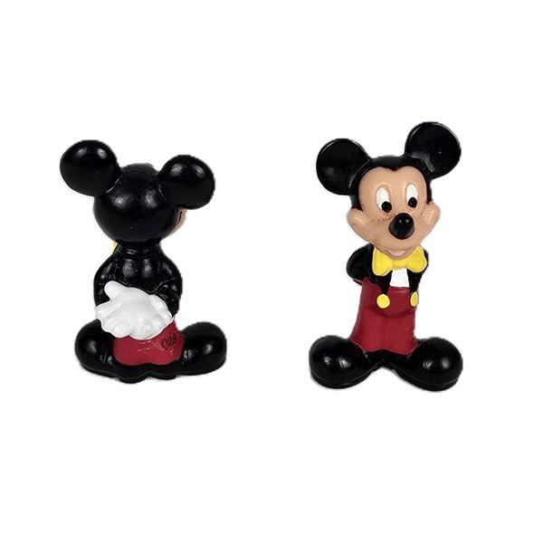 A Pair of PVC Mickey Mouse Figures