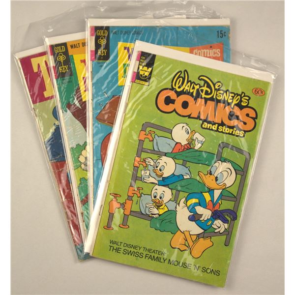 A Selection of 4 Vintage Comics.