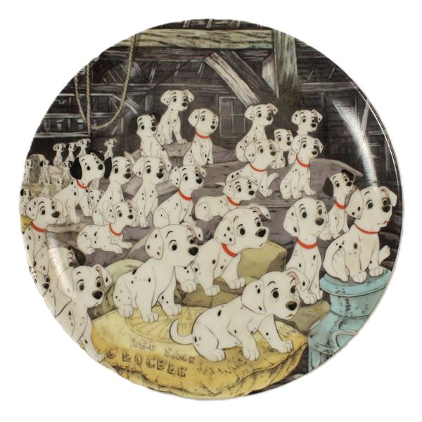 A 101 Dalmations Collector Plate.