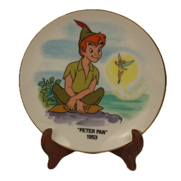 A Peter Pan Decorative Plate.