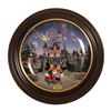 Image 1 : A Framed Disneyland 40th Anniversary Plate.