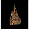 Image 1 : A Cinderella Castle Swarovski Crystal Pin.