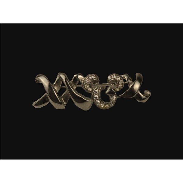 A Rare XXOX Mickey Icon Swarovski Crystal Pin.