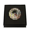 Image 3 : A Walt Disney World 25 Years Celebration faceted Swarovski Crystal Paperweight by Arribas.