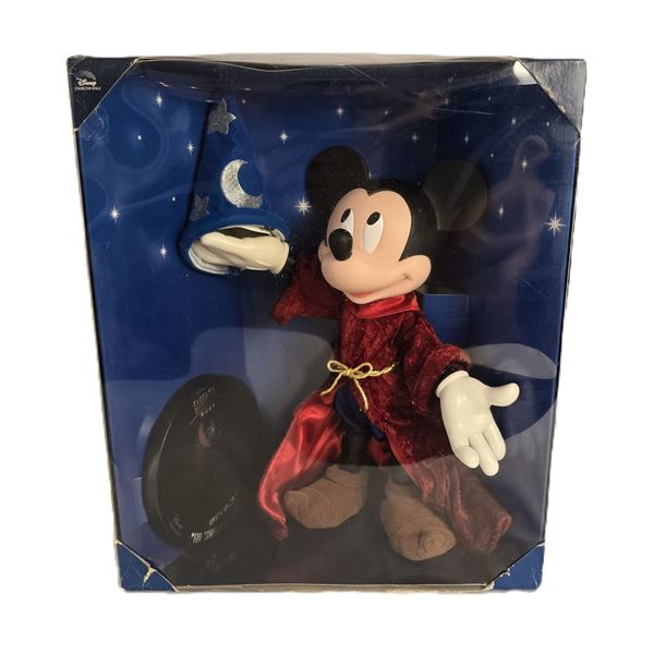 A Sorcerer Mickey Fantasia 2000 Doll.