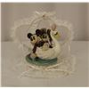 Image 1 : A Mickey and Minnie Mouse Wedding Cake Topper