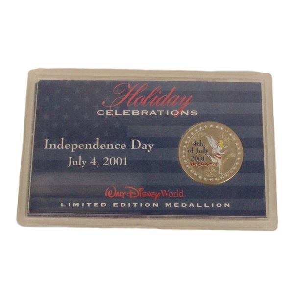 A Limited Edition Holiday Celebrations July 4th Medallion.