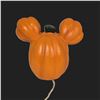 Image 2 : A Vintage Mickey Mouse Halloween Light-Up Pumpkin Jack-o'-Lantern.