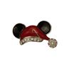 Image 1 : A Santa Mickey Ear Hat Swarovski Pin.
