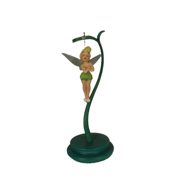 A Limited Release WDCC Tinker Bell Ornament Stand and Special Release Ornament.