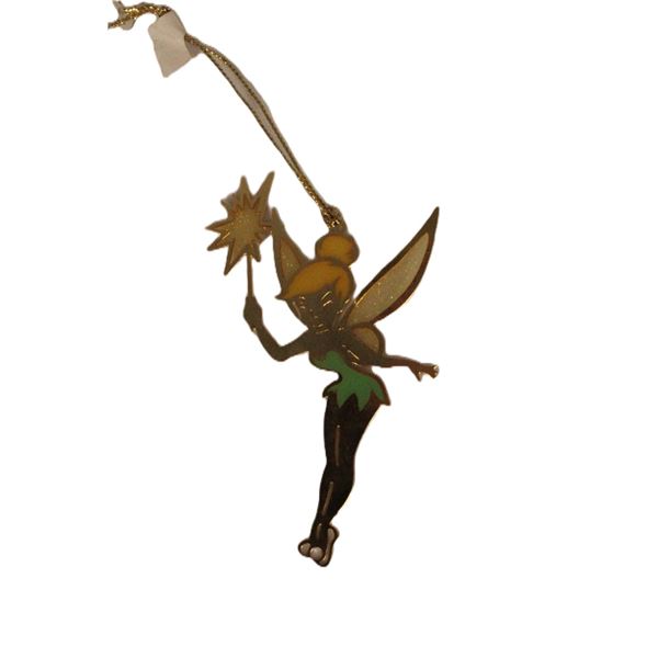 A Vintage Metal Tinker Bell Ornament.