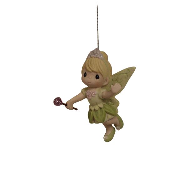 A Precious Moments Tinkerbell Ornament.
