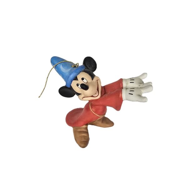 A Limited Edition Ceramic Sorcerer Mickey Ornament.