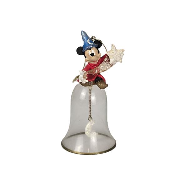 A Sorcerer Mickey Figural Bell Ornament.