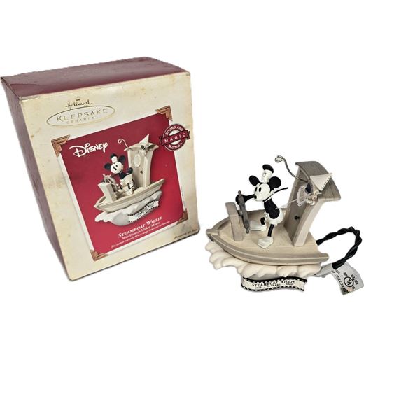 Am In Box Steamboat Willie Hallmark Ornament.