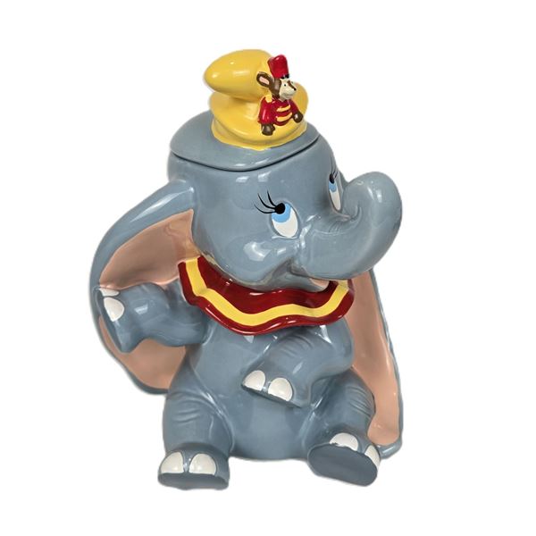 A Dumbo and Timothy Mouse Cookie Jar