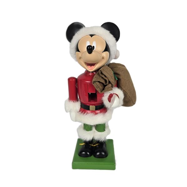 A Mickey Mouse Santa Nutcracker