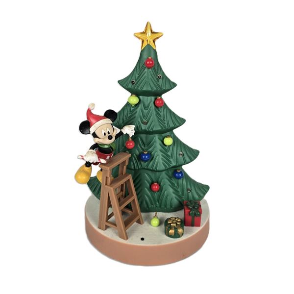 A Ruz Musical Mickey Christmas Tree Decoration.