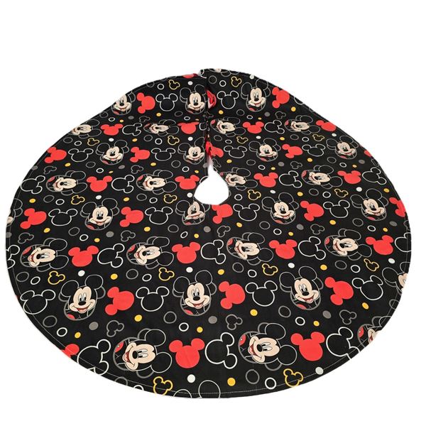 A Mickey Mouse Tree Skirt.