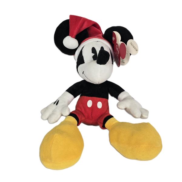 A Mickey Mouse Christmas Plush