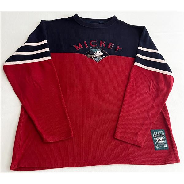 A Mickey's Ski Lodge Sweater.