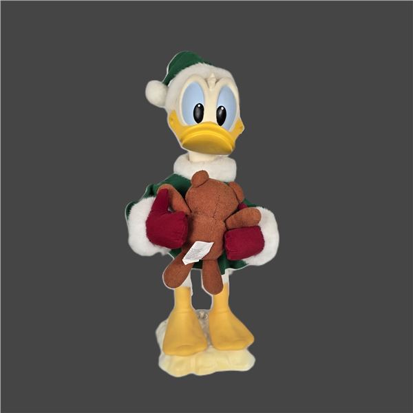 A Donald Duck Christmas Animatronic.