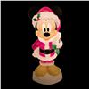 Image 2 : A Mickey and Minnie Mouse Light-up Mr. and Mrs. Claus Blowmold set.