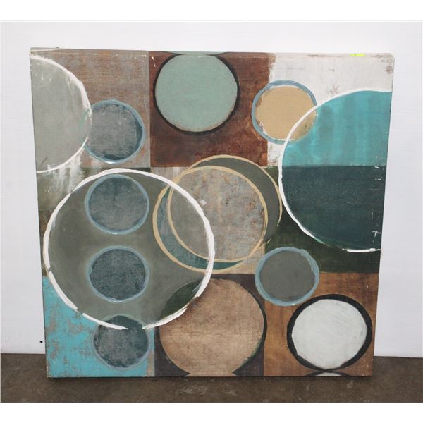 ABSTRACT CIRCLES WALL ART