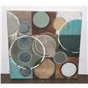 Image 1 : ABSTRACT CIRCLES WALL ART