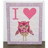 Image 1 : I HEART OWLS WALL DECOR