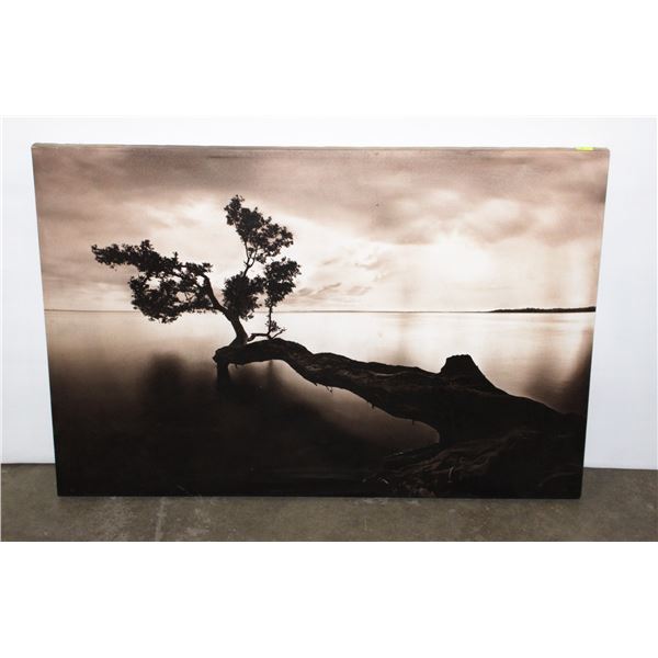 TREE BY WATERSIDE WALL DECOR