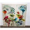 Image 1 : VIBRANT FLOWERS WALL DECOR