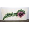 Image 1 : PINK FLOWER WALL ART