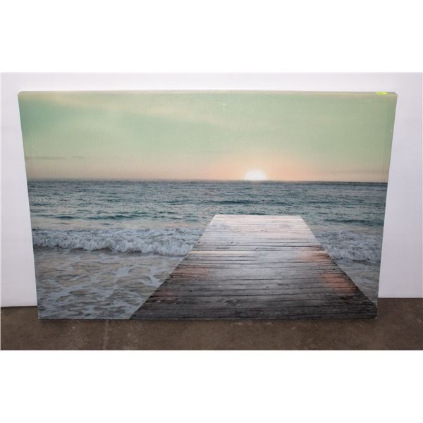 OCEAN SUNSET WALL DECOR