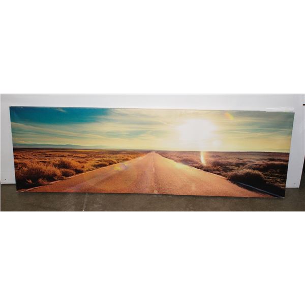 ROAD AND SUN WALL DECOR