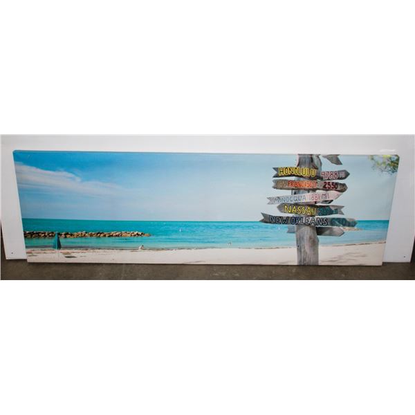 BEACH SIGNS WALL DECOR