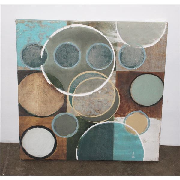 ABSTRACT CIRCLES WALL ART
